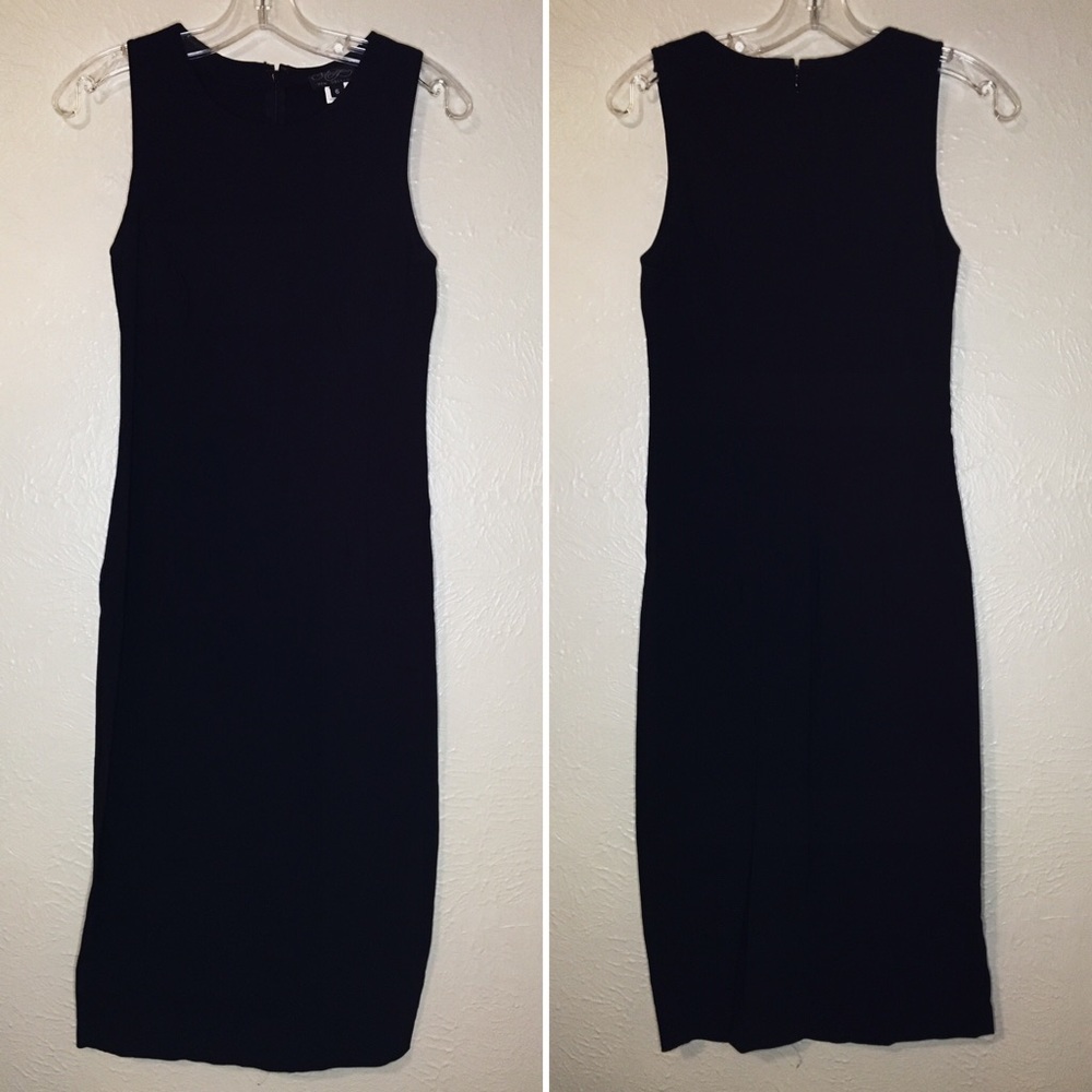 Yvonne Lafelur sheath Black Dress